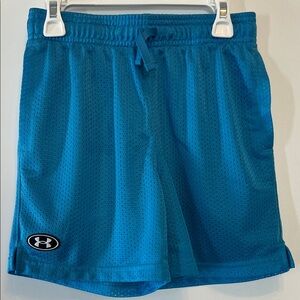 Under Armour Boys Icon mesh shorts in teal